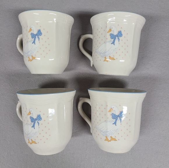 Brick Oven Stoneware Kitchen Aunt Rhody Brick Oven Goose Geese 4